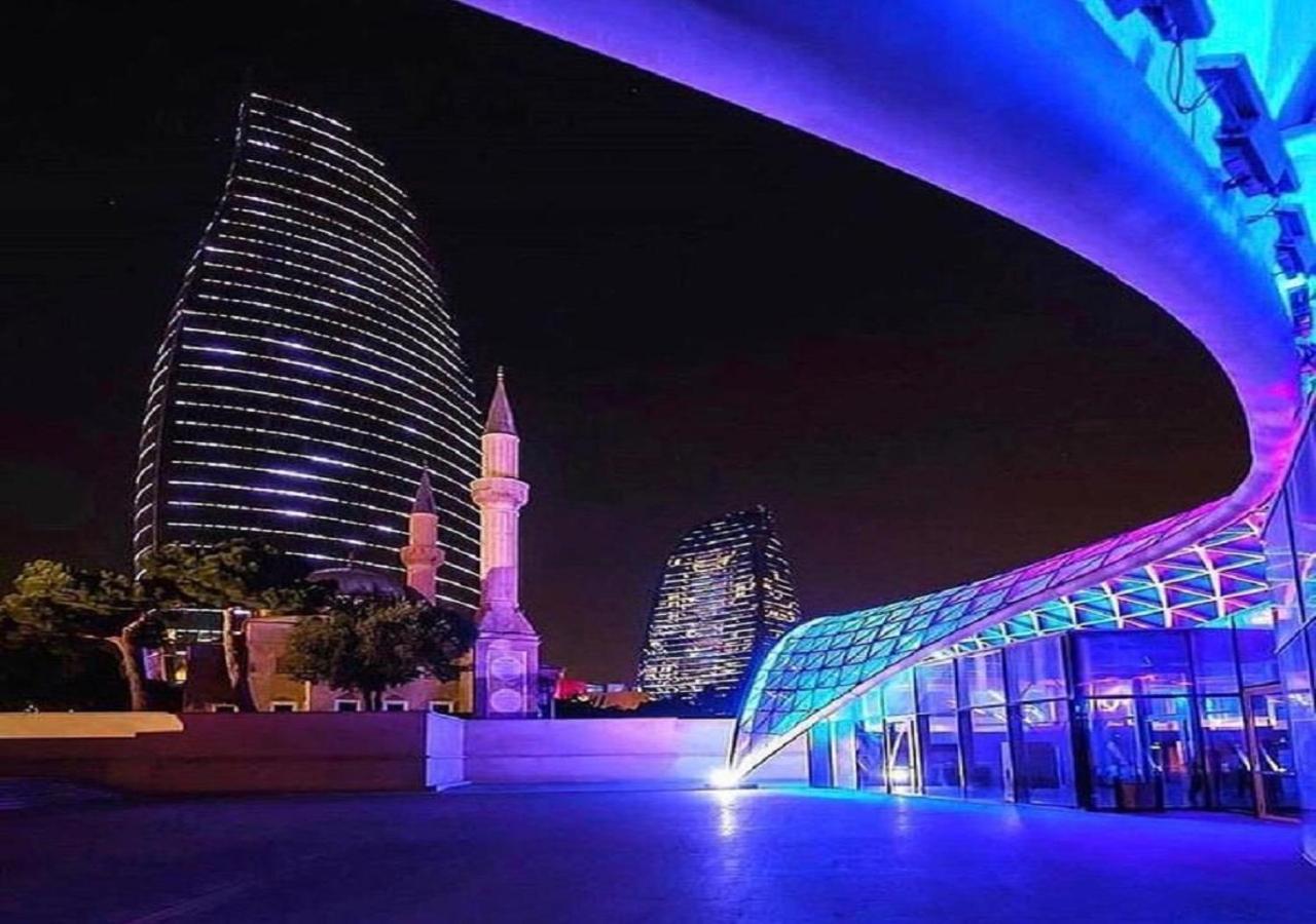 Demir Yol Plaza Hotel Baku Exteriör bild
