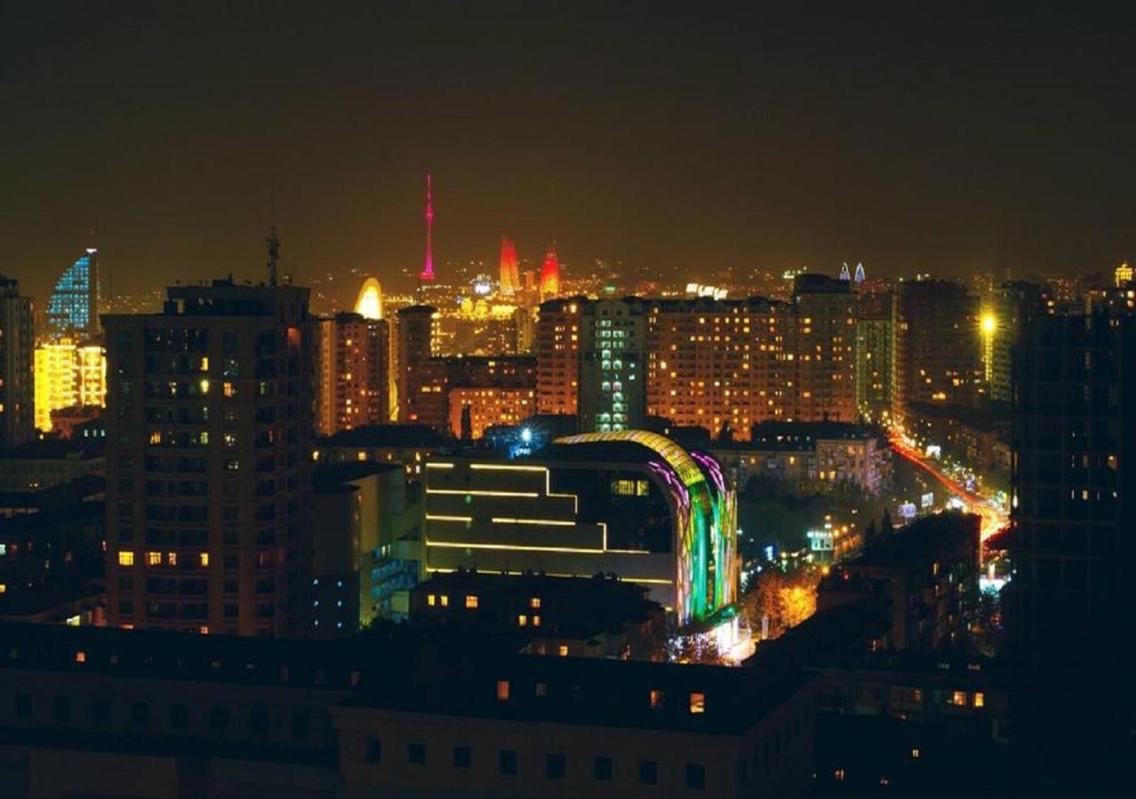 Demir Yol Plaza Hotel Baku Exteriör bild