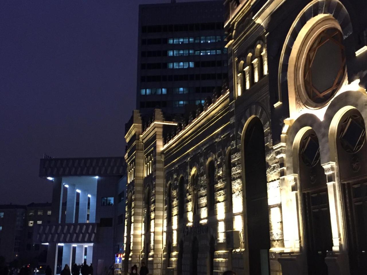 Demir Yol Plaza Hotel Baku Exteriör bild