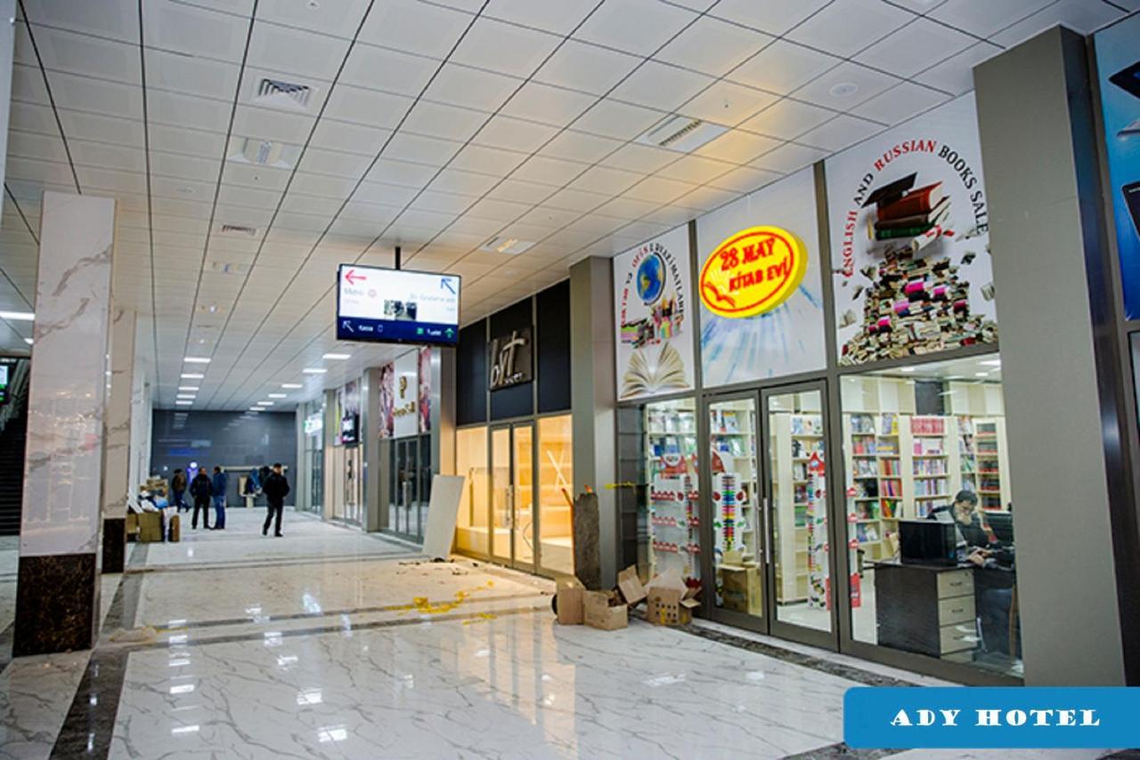 Demir Yol Plaza Hotel Baku Exteriör bild