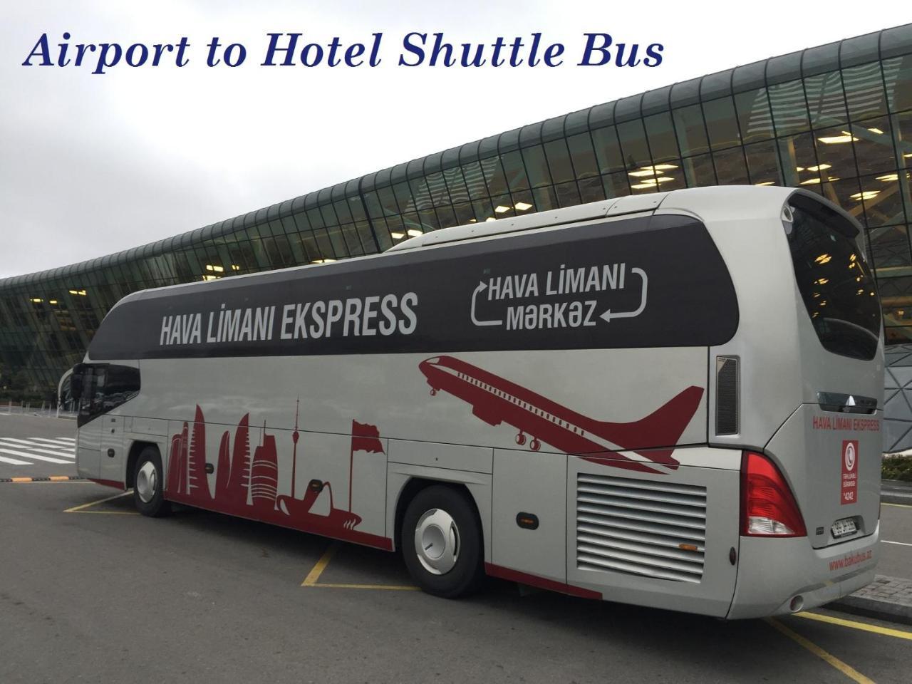 Demir Yol Plaza Hotel Baku Exteriör bild