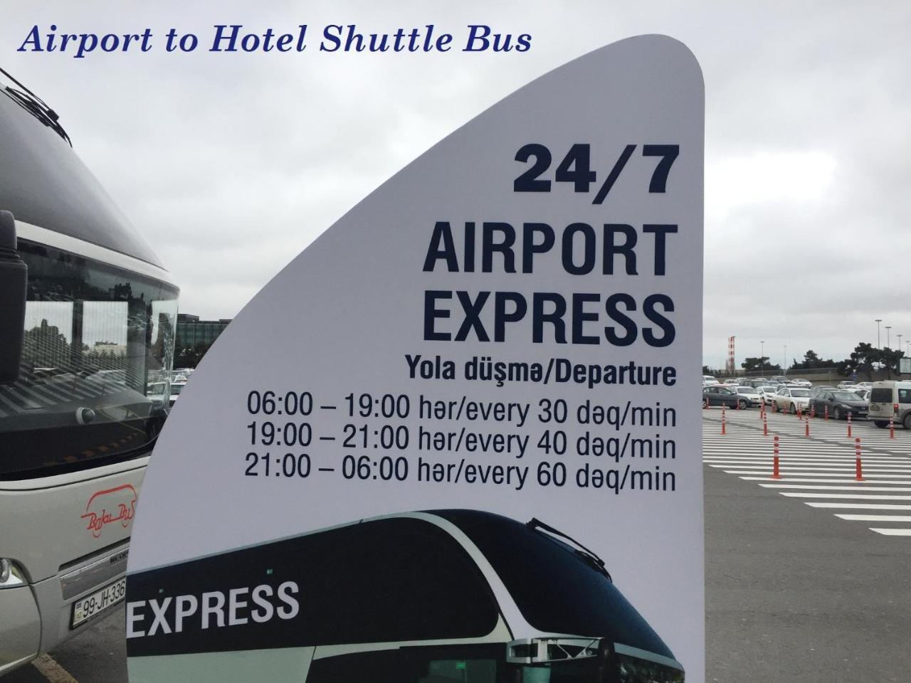 Demir Yol Plaza Hotel Baku Exteriör bild