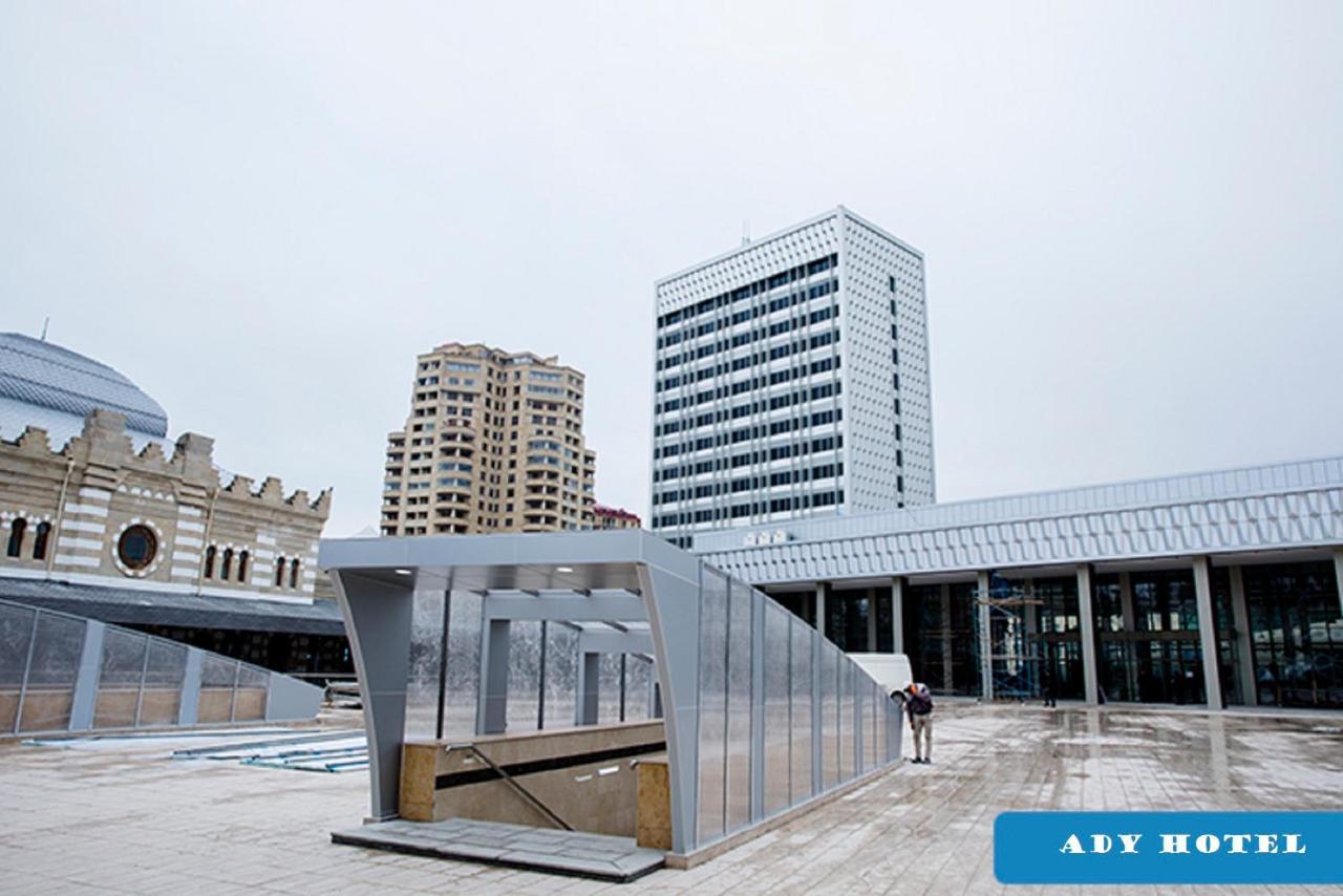 Demir Yol Plaza Hotel Baku Exteriör bild